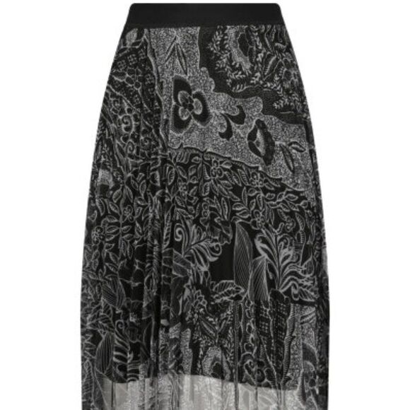 DESIGUAL Women's Fabiola Pleated Midi Skirt - Picture 9 of 14